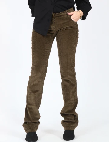 Pantaloni Zara, verde Verde