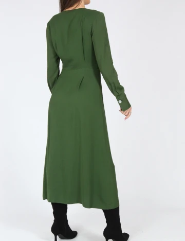 Rochie medie Massimo Dutti, verde