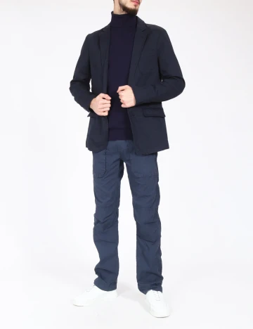 Sacou Pull&Bear, bleumarin Albastru