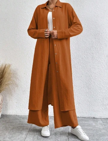 Compleu SHEIN, caramiziu Maro