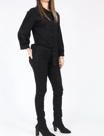 Blugi Zara, negru Negru