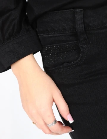 Blugi Zara, negru Negru