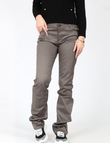 Pantaloni Zara, gri inchis