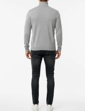 Bluza Pull&Bear, gri