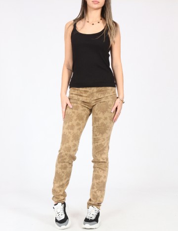 Pantaloni Zara, maro