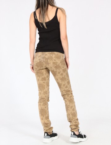 Pantaloni Zara, maro