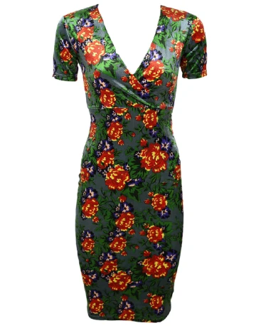 Rochie medie Zara, floral print