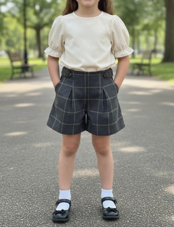 
						Pantaloni scurti Zara, gri