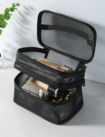 Geanta cosmetice SHEIN, negru