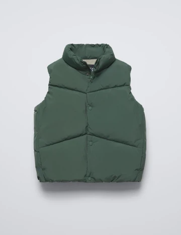 Vesta impermeabila Zara, verde