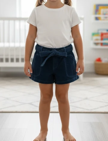 Pantaloni scurti Zara, albastru