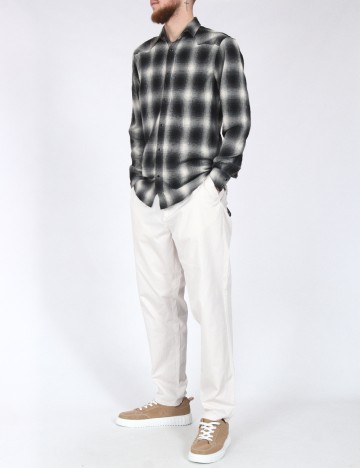 Pantaloni Zara, ecru