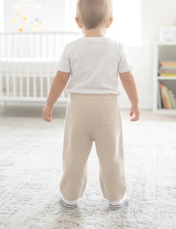 Pantaloni Zara, ecru