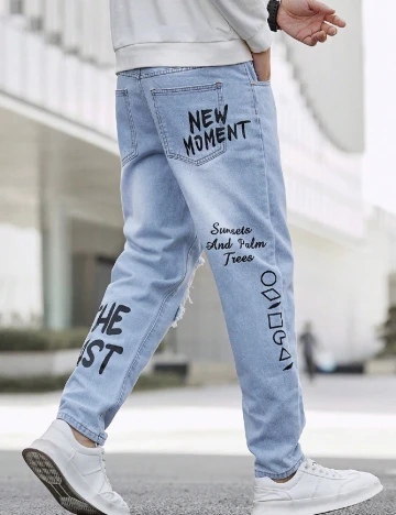 Blugi SHEIN, albastru