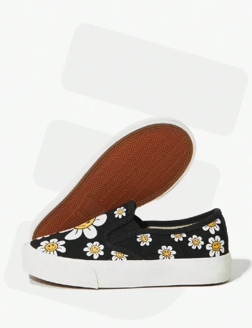 Mocasini Shein Kids, negru