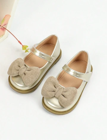 Pantofi Shein Kids, auriu