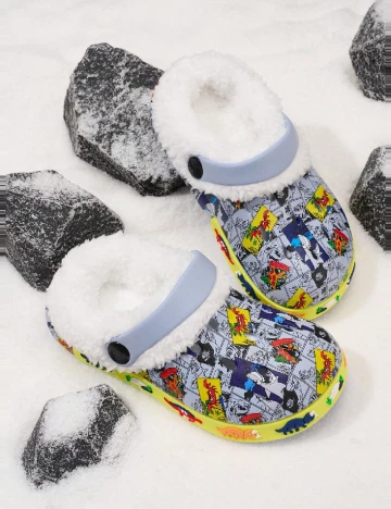 Saboti Shein Kids, albastru