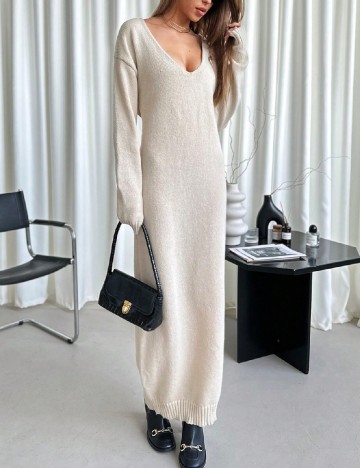 
						Rochie lunga SHEIN, bej