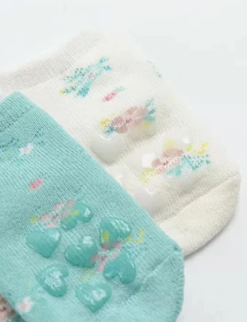 Set sosete 2 perechi Cool Club, alb/albastru