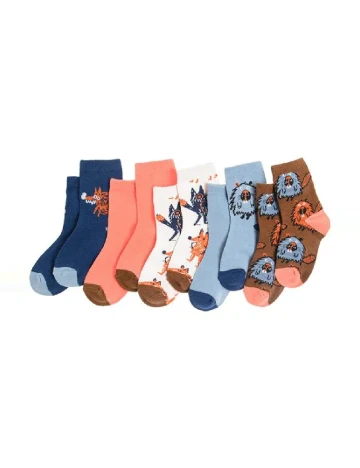 Set sosete 5 perechi Cool Club, mix culori