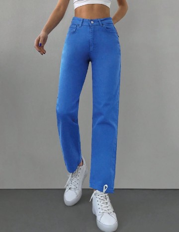 
						Blugi SHEIN, albastru