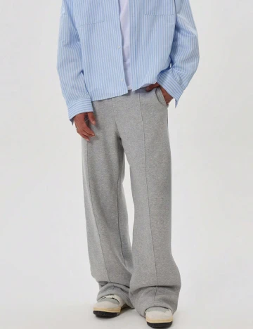 Pantaloni Musero, gri