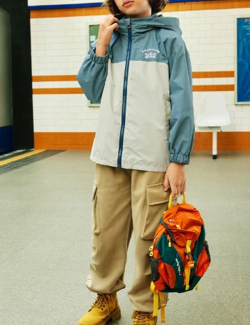 Jacheta Shein Kids, albastru