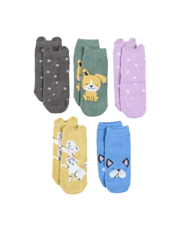 Set sosete 5 perechi Cool Club, mix culori Mix culori