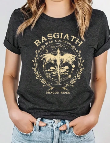 Tricou SHEIN, gri inchis