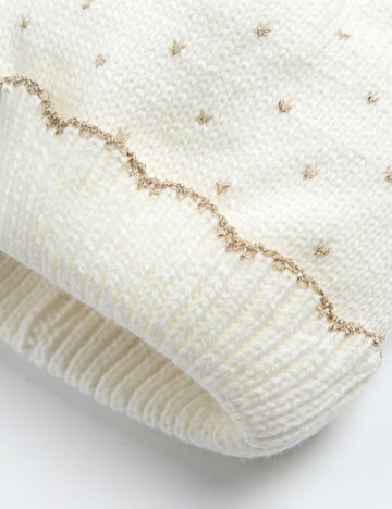 Caciula Cool Club, alb