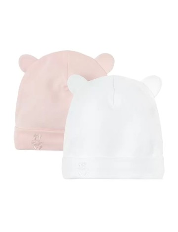 
						Set Caciuli 2 bucati Cool Club, alb/roz