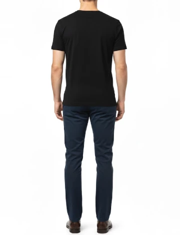 Pantaloni Pull&Bear, bleumarin Albastru