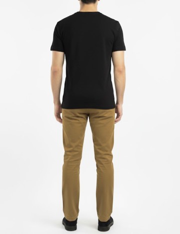 Pantaloni Pull&Bear, maro deschis