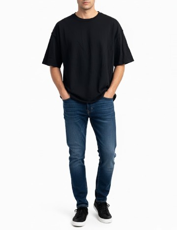 
						Tricou Oversize Zara, negru