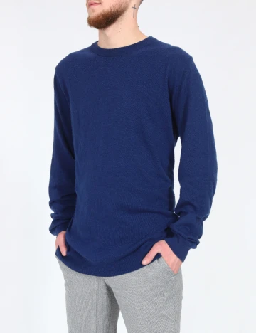 Bluza Pull&Bear, bleumarin