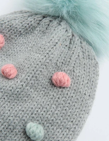 Caciula Cool Club, gri