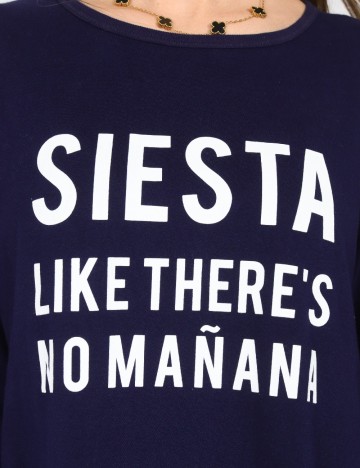 Rochie de noapte Oysho, albastru