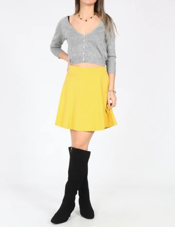 Fusta Bershka, galben