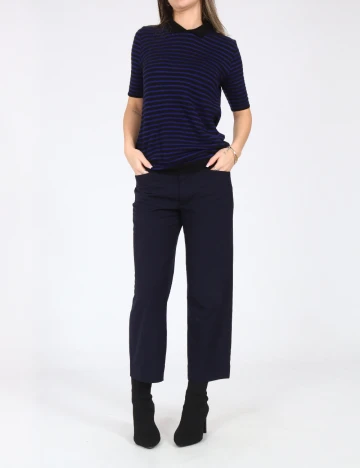 Pantaloni Zara, bleumarin