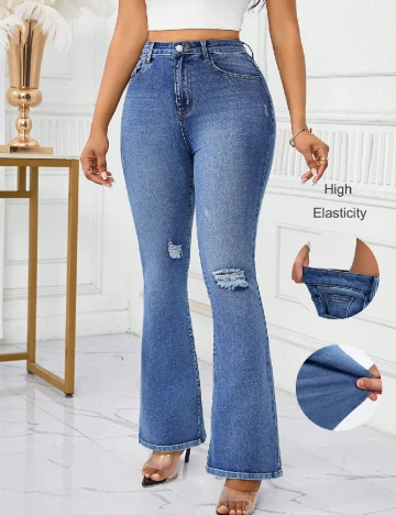 Blugi SHEIN, albastru