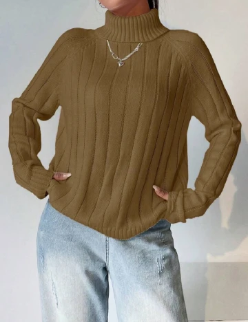 Pulover SHEIN, maro Maro