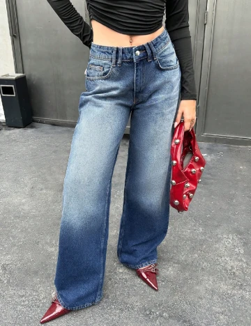 Blugi SHEIN, albastru