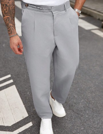 
						Pantaloni SHEIN Plus Size Men, gri