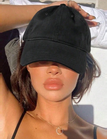 Sapca SHEIN, negru Negru