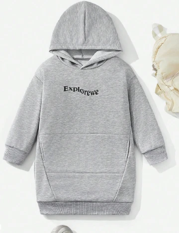 Rochie Shein Kids, gri