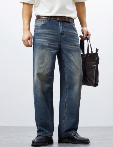 
						Blugi SHEIN, albastru