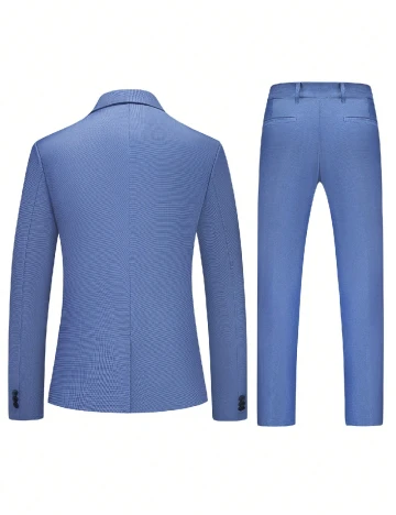 Costum SHEIN, albastru