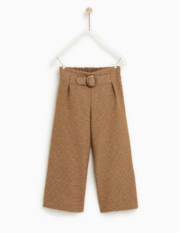 Pantaloni Zara, maro