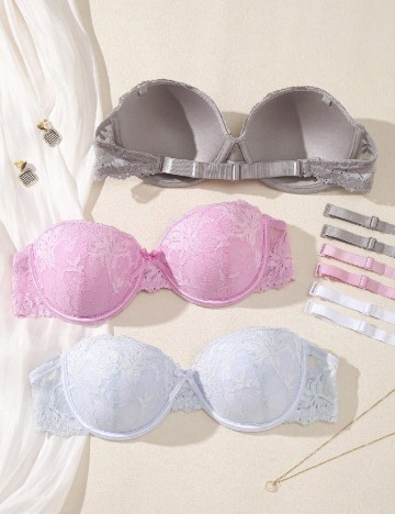 
						Set sutiene 3 bucati SHEIN, mix culori