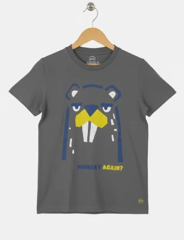 Tricou Cool Club, gri